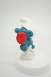 Schtroumpf coquet avec miroir - photo