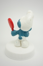 Schtroumpf coquet avec miroir - photo