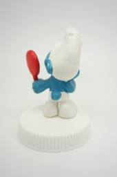 Schtroumpf coquet avec miroir - photo