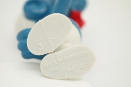 Schtroumpf avec fleur - photo