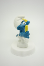 Schtroumpf avec frites - photo