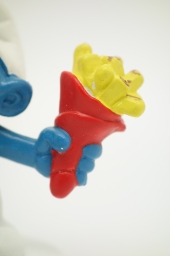 Schtroumpf avec frites - photo