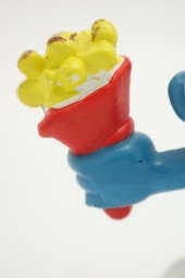 Schtroumpf avec frites - photo