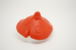 Schtroumpf avec parapluie champignon - photo