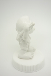 Schtroumpf qui se lave (sauna) - photo