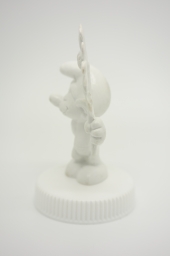 Schtroumpf courtisant avec fleur (rendez-vous) - photo