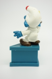 Schtroumpf à la bougie - photo