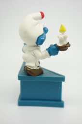 Schtroumpf à la bougie - photo