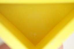 Schtroumpf avec pancarte - photo