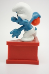 Schtroumpf joueur de bowling - photo