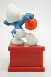 Schtroumpf joueur de bowling - photo