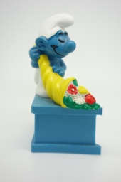 Schtroumpf avec corne d'abondance - photo