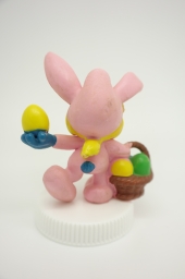 Schtroumpfette en lapin de Pâques - photo