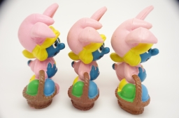 Schtroumpfette en lapin de Pâques - photo