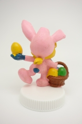 Schtroumpfette en lapin de Pâques - photo