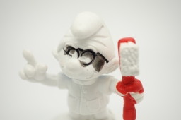 Schtroumpf dentiste - photo
