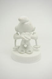 Schtroumpf skieur - photo