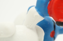 Bébé Schtroumpf avec voiture - photo