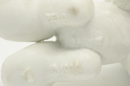 Bébé Schtroumpf avec voiture - photo