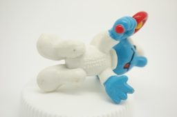 Bébé Schtroumpf avec hochet - photo