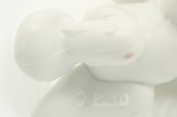 Bébé Schtroumpf avec hochet - photo