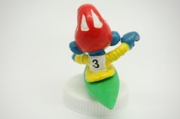 Schtroumpf avec canoë kayak - photo