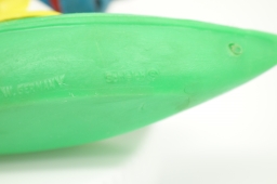 Schtroumpf avec canoë kayak - photo