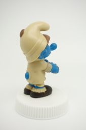 Schtroumpf explorateur avec jumelles - photo