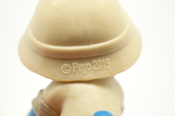 Schtroumpf explorateur avec jumelles - photo