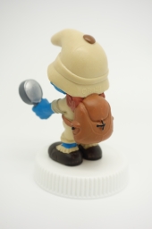 Schtroumpf à lunettes explorateur - photo