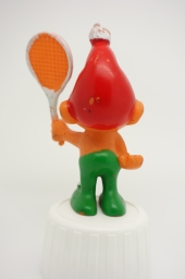 Gnome joueur de tennis - photo