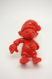 Schtroumpf dormeur dans son lit - photo