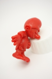 Schtroumpf dormeur dans son lit - photo