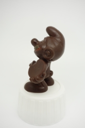 Schtroumpf avec biscuit - photo