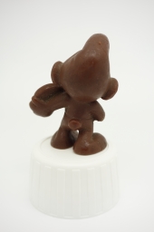 Schtroumpf avec biscuit - photo