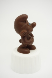 Schtroumpf avec biscuit - photo