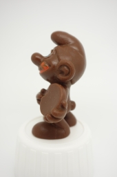 Schtroumpf avec biscuit - photo