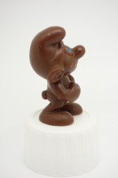 Schtroumpf avec biscuit - photo