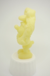 Schtroumpf avec couronne de Noël - photo