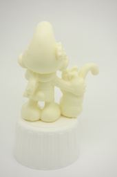 Schtoumpf avec botte de Noël - photo