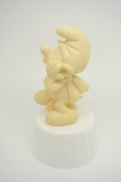 Schtoumpf avec botte de Noël - photo