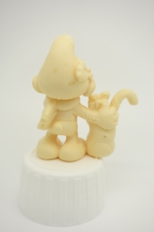 Schtoumpf avec botte de Noël - photo