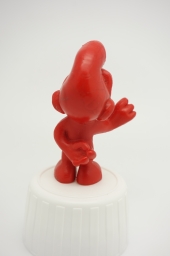 Schtroumpf avec fleur - photo