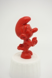 Schtroumpf avec fleur - photo