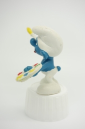 Schtroumpf peintre/artiste - photo