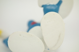 Schtroumpf peintre/artiste - photo