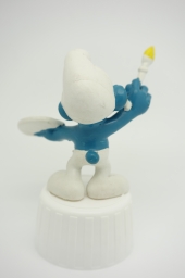 Schtroumpf peintre/artiste - photo