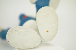 Schtroumpf peintre/artiste - photo