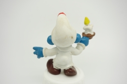 Schtroumpf à la bougie - photo