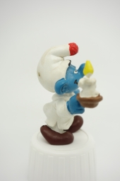 Schtroumpf à la bougie - photo